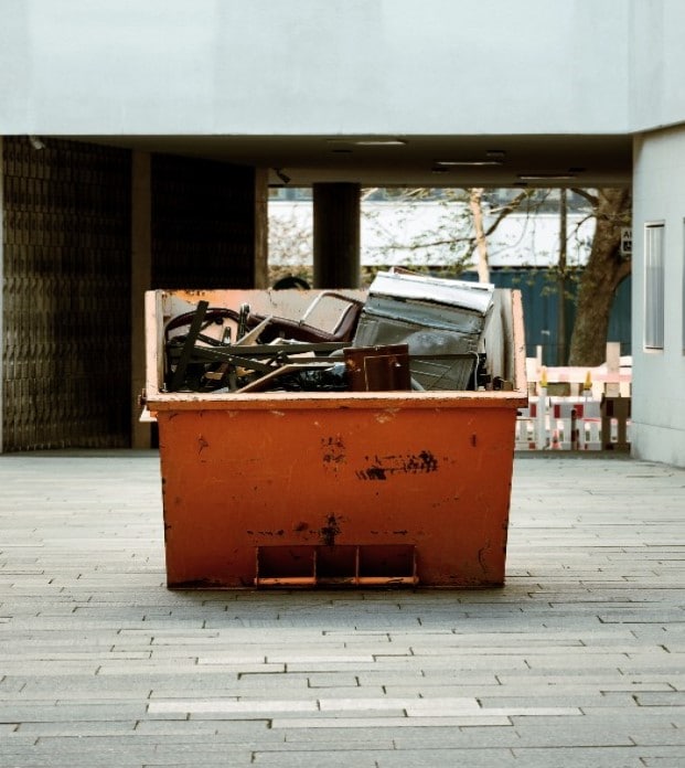 benne 30 mètres cubes gravats, déchets verts, ferrailles, DIB Vannes